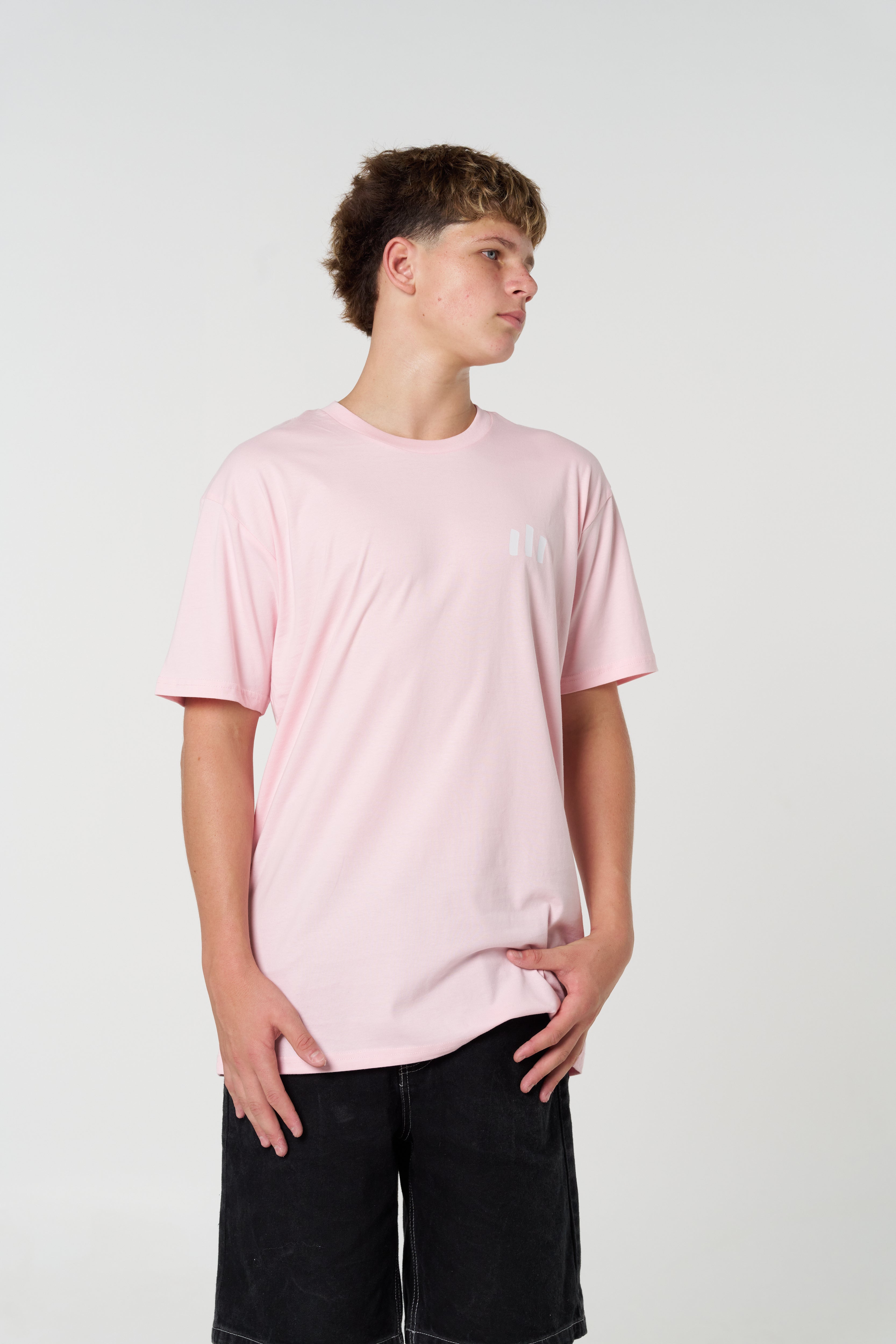 Men's Crew Staple Tee - Pink