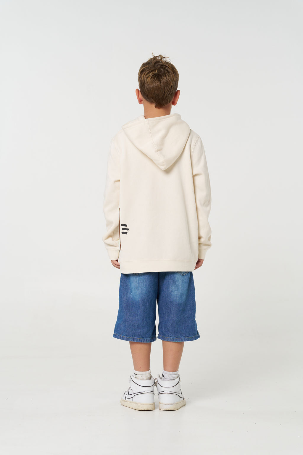 Kids Crew Supply Hoodie - Ecru