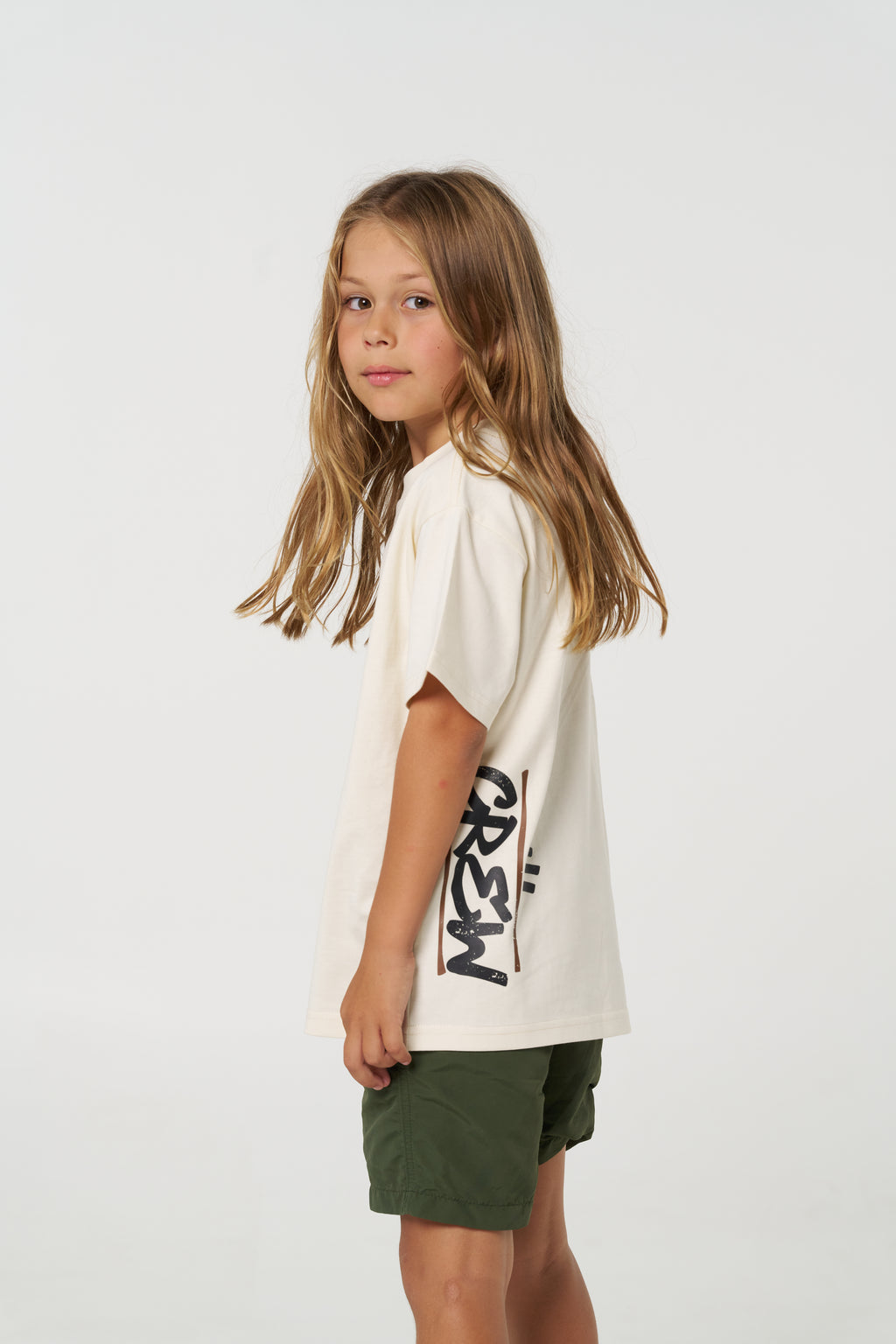 Kids Crew Classic Tee - Ecru