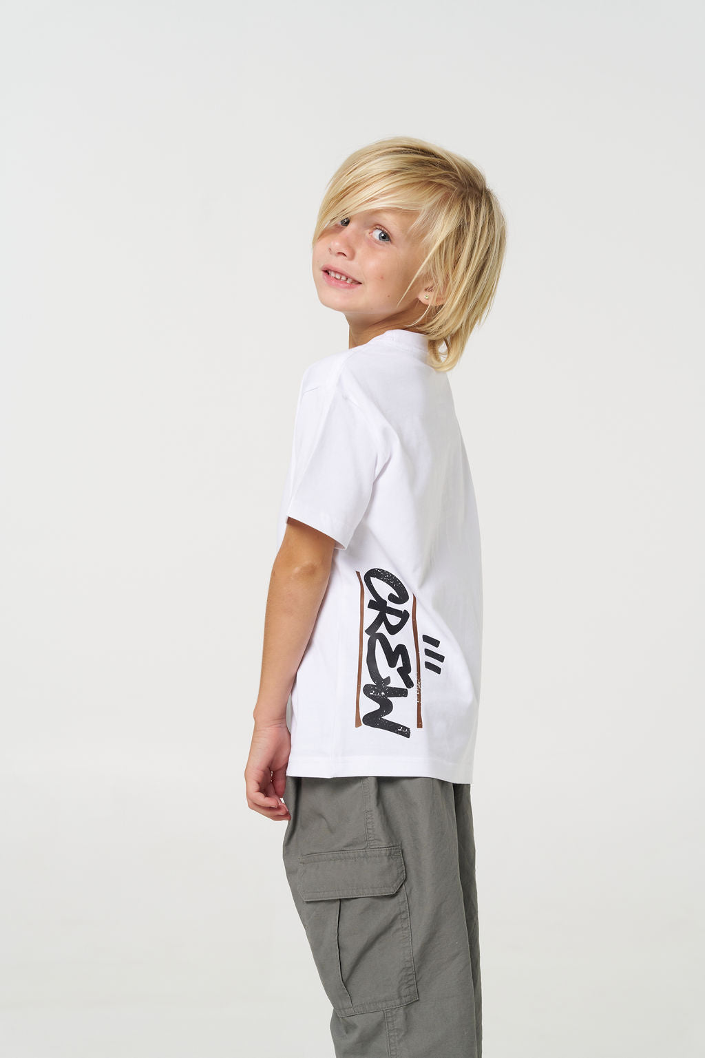 Kids Crew Classic Tee - White