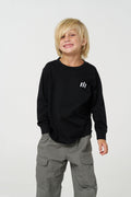 Kids Crew Long sleeve - Black