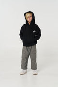 Kids Crew Relax Hoodie - Black