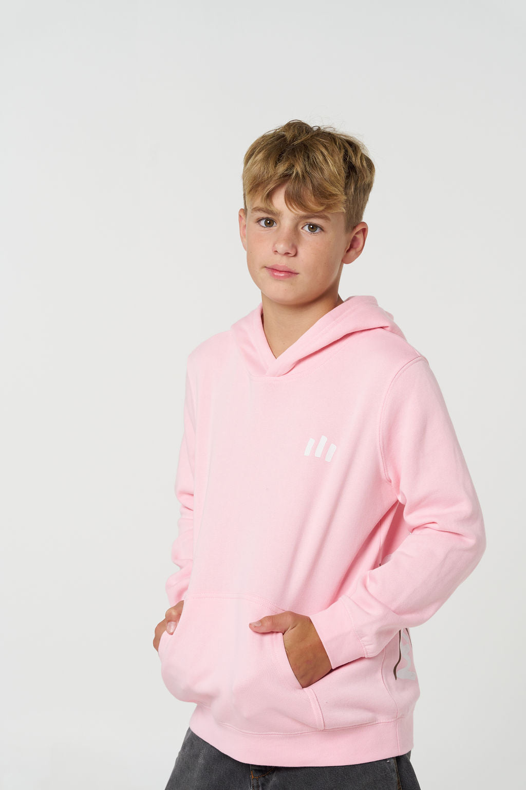 Kids Crew Supply Hoodie - Pink