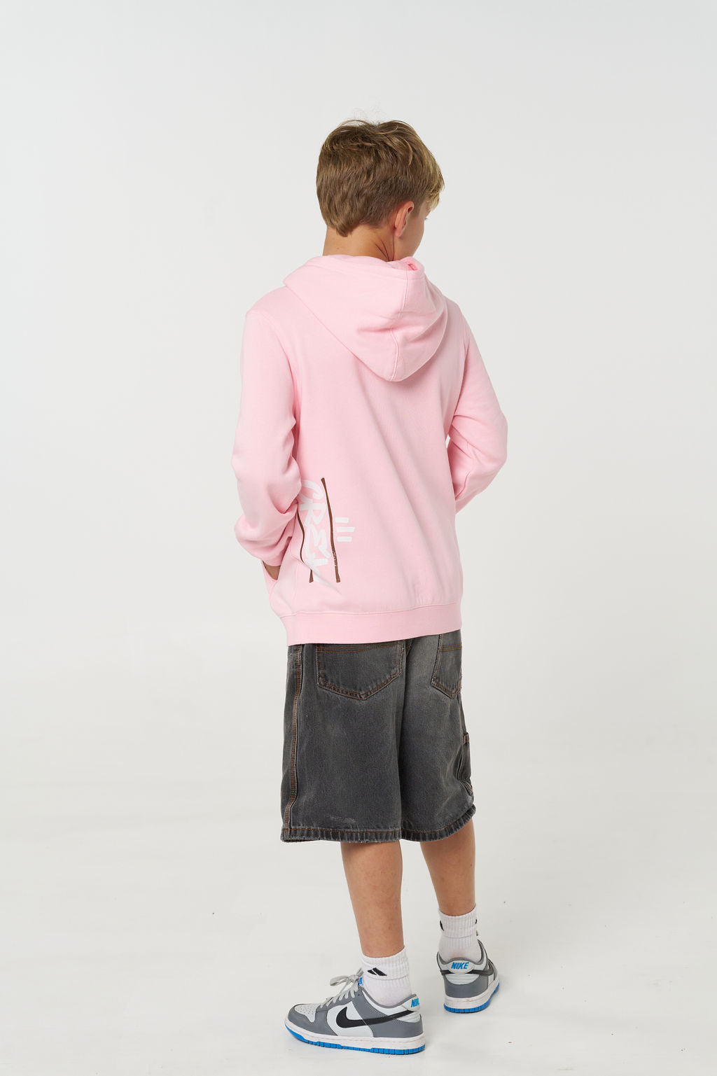 Kids Crew Supply Hoodie - Pink